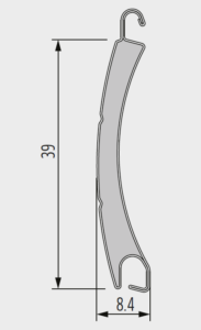 lamela roleta alutech ar 39